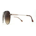 thumbnail image 4 of Luxurious Mens Rimless Classic Tear Drop Baller Gangster Officer Sunglasses Gold Brown, 4 of 4
