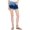 Blue, variant on INC International Concepts Womens High Rise Dip Dye Frayed Shorts Medium Indigo 16