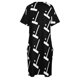 thumbnail image 4 of Vestido de mujer con bolso con cremallera Vestido de mujer para ocasiones especiales con solapa de croquet y bola en silueta blanca, 4 of 6