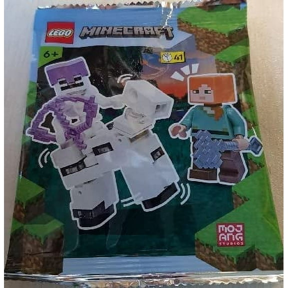 LEGO Minecraft: Alex with Skeleton and Skeleton Horse Mini Set