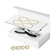 thumbnail image 4 of Kit de pulsera permanente Joyas para él y para ella Regalos clásicos y elegantes de moda para 1 par de oro, 4 of 9