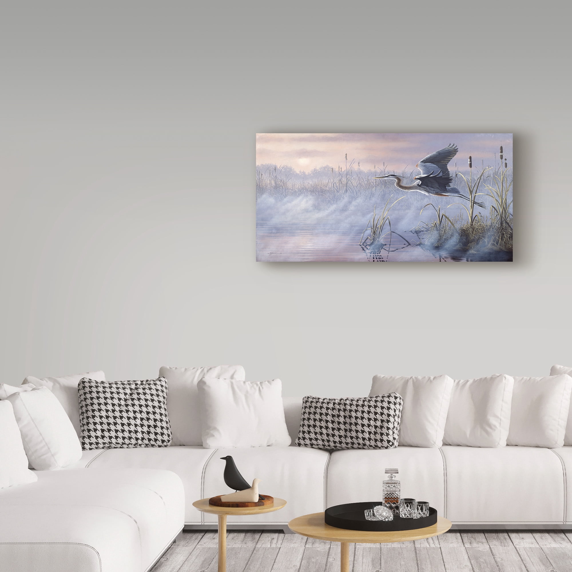 Trademark Fine Art 'Rising Marsh' Canvas Art by Wilhelm Goebel