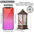 thumbnail image 5 of Farol de Navidad, adornos navideños para el hogar, regalo de Navidad 2024, adornos para árboles de Navidad, Año Nuevo 2025, 5 of 5