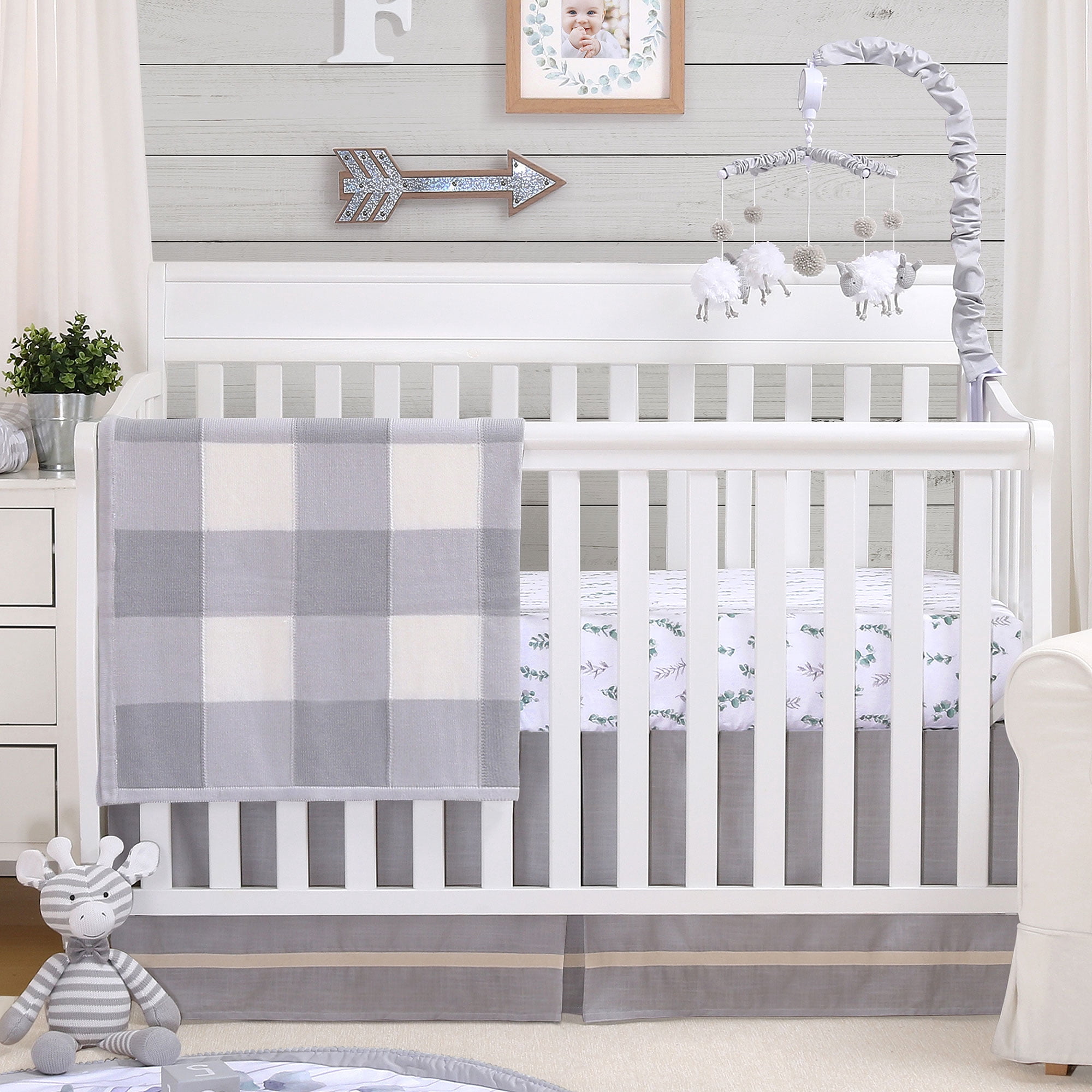 rustic crib set