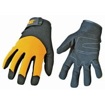 Cat Gloves Cat012215j Jumbo Yellow Spandex Back Gloves
