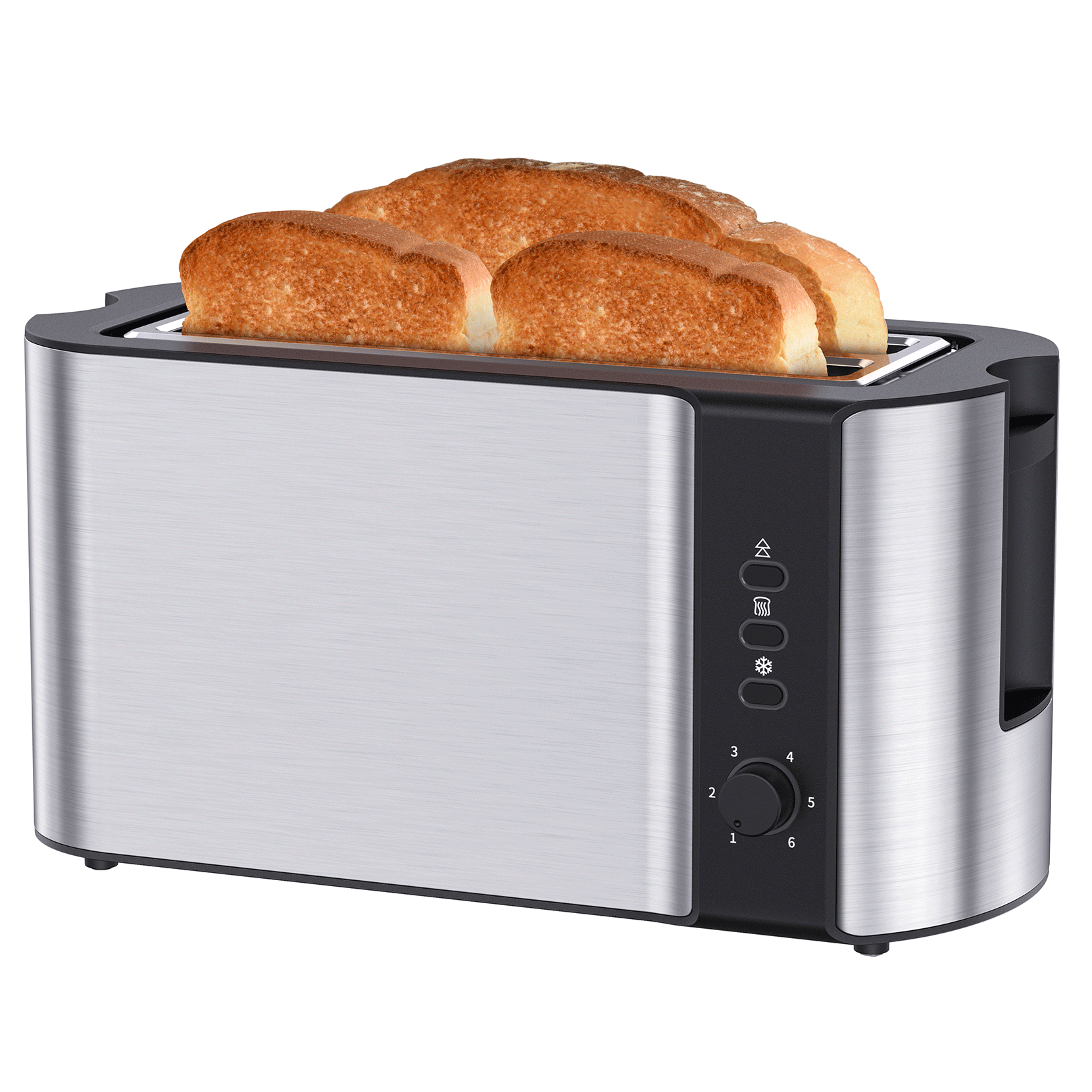 Luxe Decoratief Onderdompeling Long Slot 4-Slices Toaster - Walmart.com