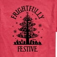 thumbnail image 3 of The Nightmare Before Christmas - Frightfully Festive - Men's Short Sleeve Graphic T-Shirt, 3 of 5