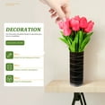 thumbnail image 6 of GOOHOCHY Pink Artificial Tulips Bouquet 20Pcs Pu Material Real Touch Fake Flowers Heads For Homeowners Couples, 6 of 8