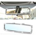 thumbnail image 1 of Bling Car Rear View Mirror, Rhinestones Crystal Clip-on Rearview Mirror with HD Glass, Compatible with Most Cars, 1 of 4