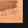 thumbnail image 3 of La Pastiche  Vintage Collection 'San Francisco' Framed High Quality Print on Canvas, 3 of 5