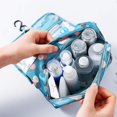 thumbnail image 2 of Neceseres ligeros y multifuncionales para artículos de tocador, neceseres de viaje para mujeres y niñas, organizador de maquillaje impermeable con gancho resistente, portátil y compacto para baño., 2 of 5