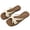 White, variant on Women's Bow Square Toe Slides, Casual Non-Slip Summer Sandals