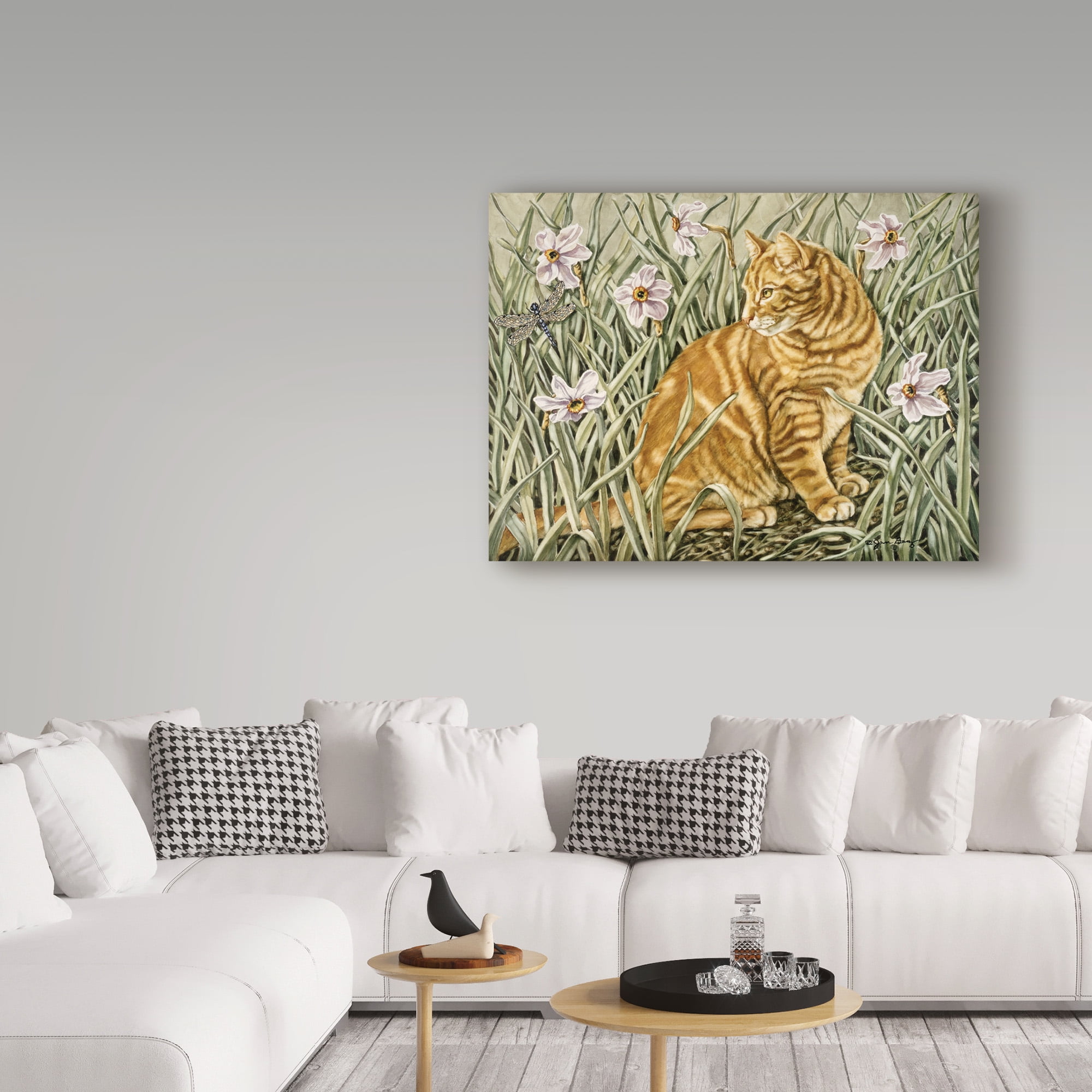 Trademark Fine Art 'To Catch A Dragonfly' Canvas Art by Jan Benz