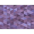 thumbnail image 1 of Ahgly Company Machine Washable Indoor Rectangle Transitional Purple Area Rugs, 2' x 4', 1 of 7