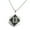 Silver, variant on Mens Motorcycle Biker Number 13 Pendant Necklace Stainless Steel-Gold
