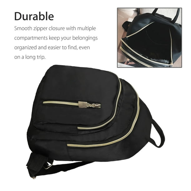Jiaia Women Backpack Purse Nylon Small Backpack For Women Fashion Casual Lightweight Travel School Shoulder Bag Cute Small Backpack Mini Purse Casu