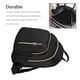 thumbnail image 2 of Mochila pequeña de nailon para mujer, moderna, informal, ligera, para viajes, escuela, mochila pequeña, bonita, para el día a día, para adolescentes y mujeres (negro), 2 of 7