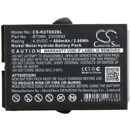 UPC: 4894128117636 | Replacement Battery For IKUSI 4.8v 600mAh / 2.88Wh Crane Remote Control Battery