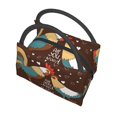 thumbnail image 5 of Vsdgher Rooster And Chicken Print Insulated Reusable Bags with Sturdy Zipper and Handles, Foldable Totes for Hot or Cold Food Bring or Delivery, 5 of 8