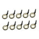 thumbnail image 4 of 10 Unids de Acero Inoxidable Cañas r Líder de Encaje s Conjunto para Barras de ángel de Barco, de Macarena  Guías de caña de pescar, 4 of 8