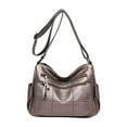 thumbnail image 1 of Edgergery New One Shoulder Crossbody Bag Leather Large Capacity Multi Compartment Women Bag, 1 of 2