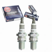 2 pc NGK 2707 Iridium IX Spark Plugs for 4144 51539093000 5392 92070-0016 IWM27 W27EMR-ZU Ignition Wire Secondary