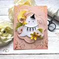 thumbnail image 4 of Plantilla de corte de metal con forma de calabaza, bellotas y girasol, para decoración de tarjetas y manualidades, 2024, 4 of 5