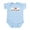 Sky Blue, variant on CafePress - I Love My Nanny! Infant Bodysuit - Baby Light Bodysuit, Size Newborn - 24 Months