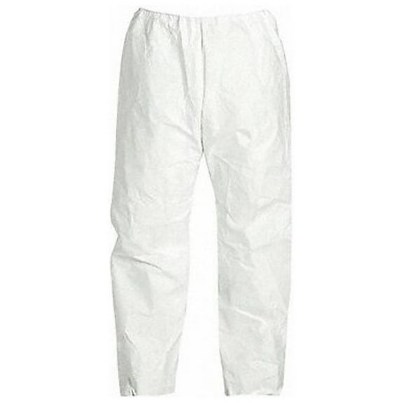 Tyvek 400 Disposable Pants,L,White,PK50 TY350SWHLG0050VP