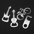 thumbnail image 1 of LLavero de cerveza de Metal abridor de botellas estilo tiburón/guitarra accesorios de cocina regalos de recuerdo de fiesta de boda para invitados adorno de bolsa de coche, 1 of 5