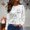 Beige, variant on Satingcolo Halloween Shirts Women Long Sleeve Crewneck Casual Dressy Tops Funny Graphic Halloween Costumes Fall Fashion Outfits White L