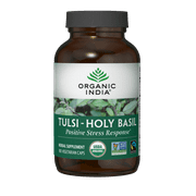 ORGANIC INDIA Tulsi Holy Basil Herbal Supplement - 90 capsules