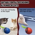 thumbnail image 4 of Juguete Interactivo para Gatos Nueva Generación, Juguete Interactivo Inteligente para Gatos Interior, Pelota Juguete para Gatos con Movimiento Automático y de Color Naranja, 4 of 5