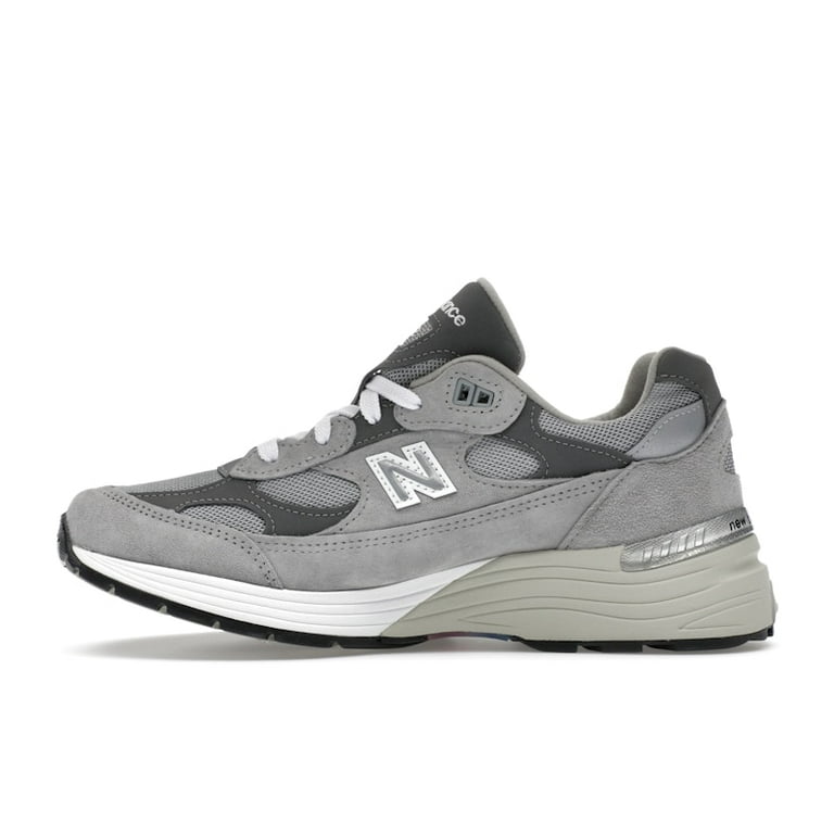 スニーカー New Balance 992 MiUSA Grey Silver llic New Balance Men's 992 MiUSA Grey Silver Metallic, from