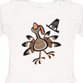 thumbnail image 4 of Inktastic Happy Thanksgiving Turkey Boys or Girls Long Sleeve Baby Bodysuit, 4 of 5