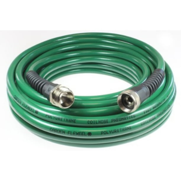 Pgh6050gs 50 Foot Polyurethane Slender Profile Garden Flexeel Garden Hose Walmart Com Walmart Com