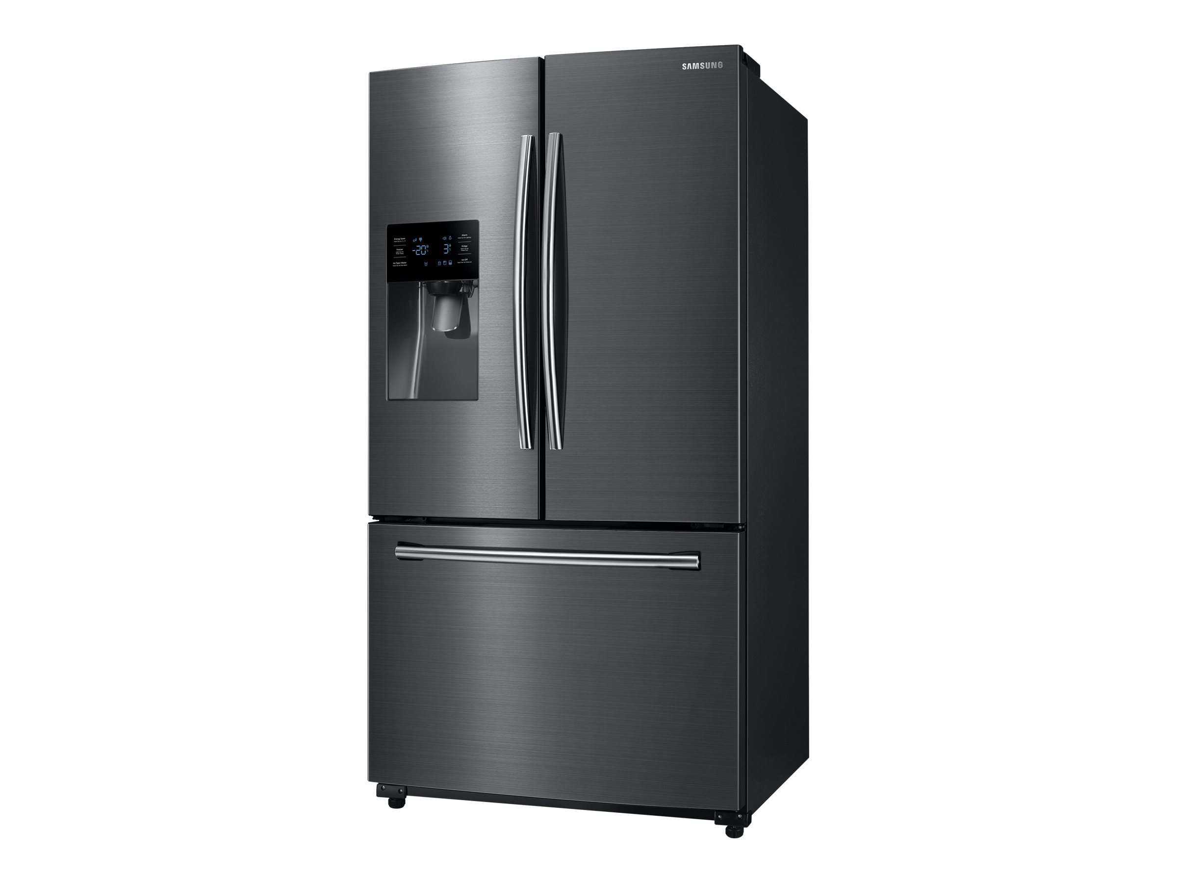 Samsung RF263TEAESG – Refrigerator/freezer – freestanding – width: 35.7