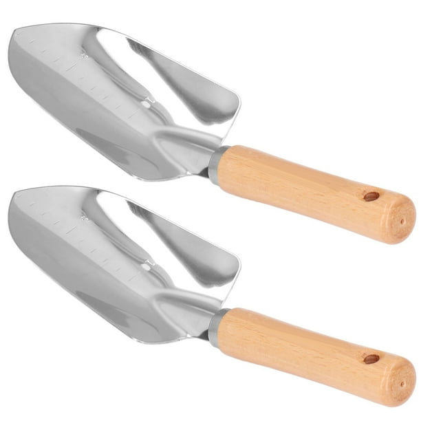 Stainless Steel Hand Shovel 2Pcs Stainless Steel Garden Stainless