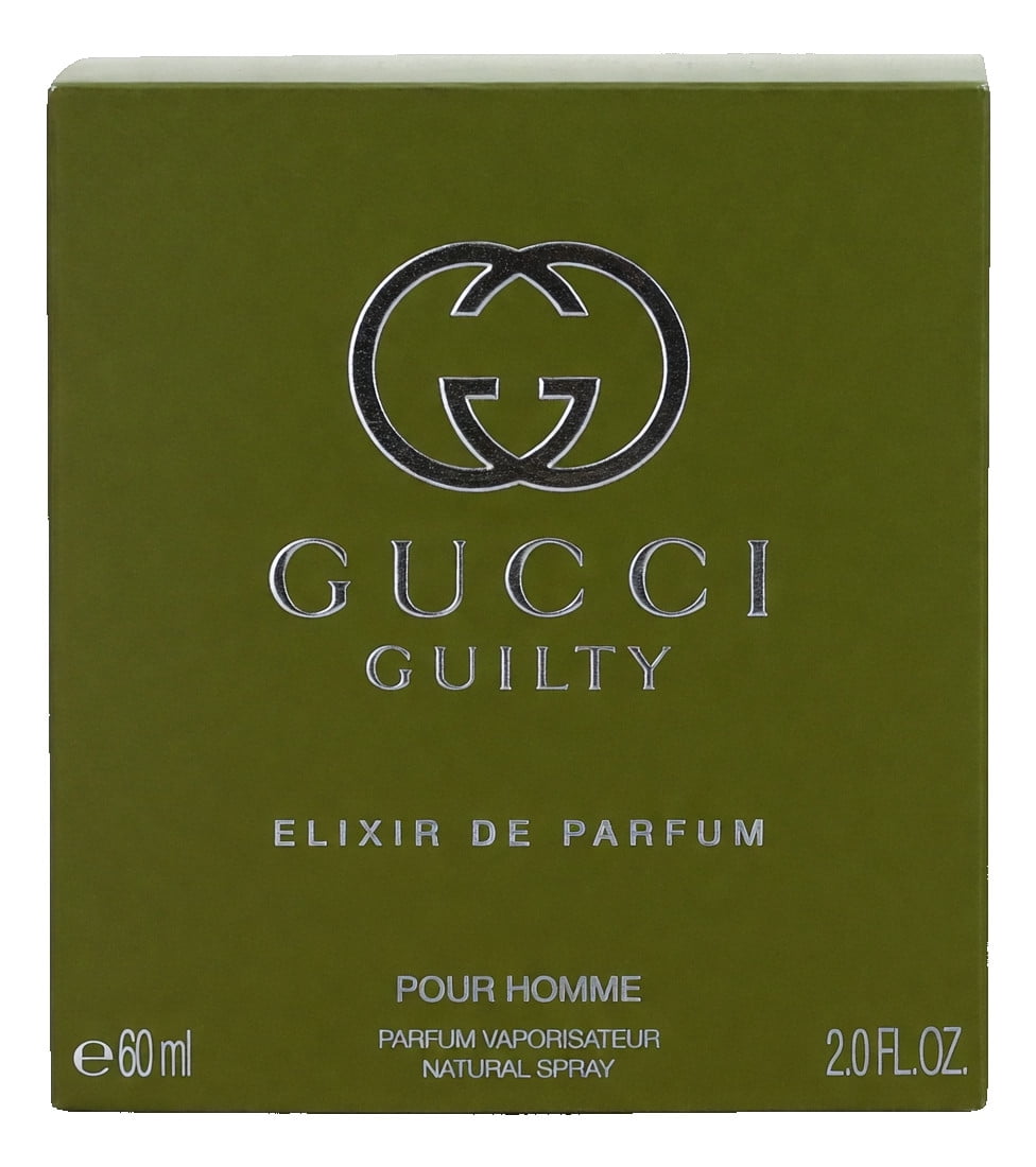 Gucci Guilty Elixir de Parfum Pour Homme, 2.0 fl. oz. 60ml, Woody