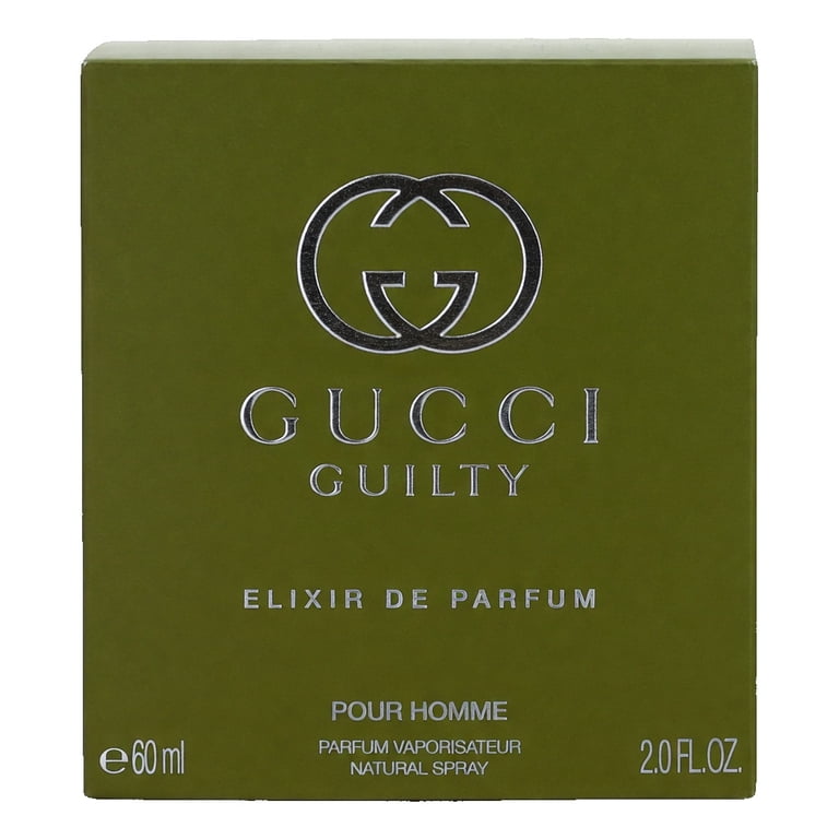 Gucci Guilty Elixir de Parfum Pour Homme, 2.0 fl. oz. 60ml, Woody