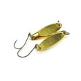 thumbnail image 2 of Tignapoo 6pcs 3 Gold & 3 Silver Slant-Cut Glitter Fishing Lures, 4.5g Total Weight, 2 of 7