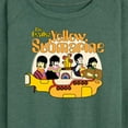 thumbnail image 3 of The Beatles - We All Live In A Yellow Submarine - Women's Lightweight French Terry Long Sleeve Shirt, 3 of 6