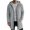 Solid Colors, variant on VBVC Men's Fall Long Full Zip Hoodie with Pockets , Oversized Lightweight Jacket For Men, S-3XL