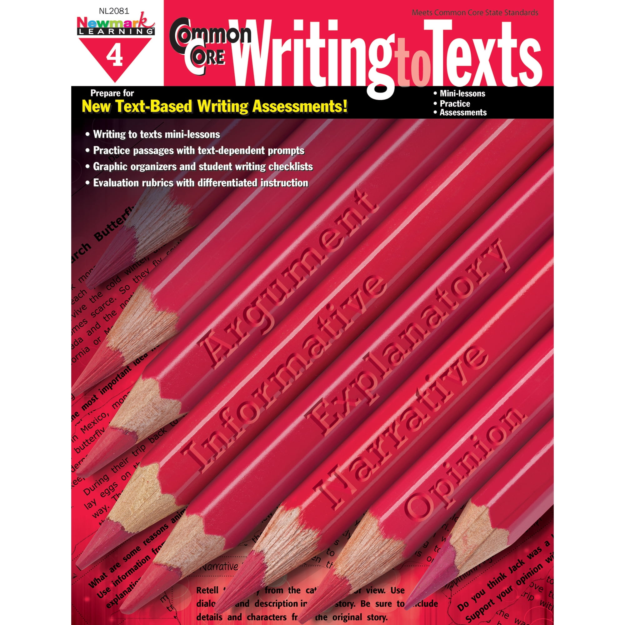 CC Writing: Common Core Practice Writing Grade 4 (Paperback)