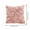 🔥 Pink_New#630, variant on Scandinavian Style Pillow Cover | Solid Color Leaf Pattern | Soft Comfortable Polyester Cotton | Decorative Cushion Case for Sofa Bed Couch | 17.7x17.7in | Removable | 1 Pack