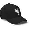 thumbnail image 6 of Upside Down LA Hat - Embroidered Structured Curved Bill Los Angeles Flex Fit Cap, 6 of 6