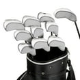 thumbnail image 3 of Juego de 10 Uds de fundas para la cabeza de hierros de Golf Sunnimix gris blanco, 3 of 8