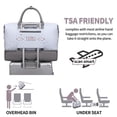 thumbnail image 4 of Bolsa de viaje Weekender Bags Stuery con compartimento para zapatos para mujer, 4 of 9
