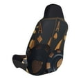 thumbnail image 5 of Salouo Casino Cards Poker Print Automotive Seat Covers, Universal Fit Anti-Slip Bucket Seat Protector for Cars,Vehicle Seat Protector for Front Seats, 5 of 5