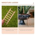 thumbnail image 2 of USHOBE 10PCS Simulation Mini Ladder Wooden Stairs Decoration for Home Decor, 2 of 6
